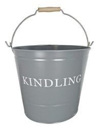 Kindling Bucket Grey