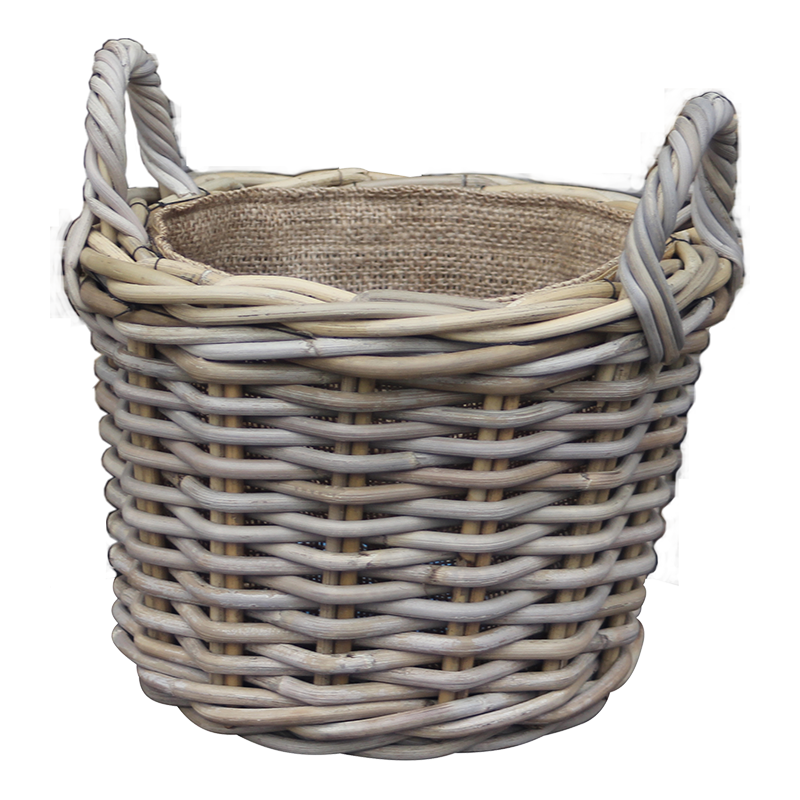 Round Kindling Basket