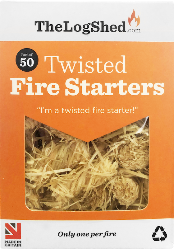 Twisted Fire Starter Firelighters – boxed