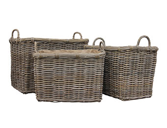 Rectangle Log Basket